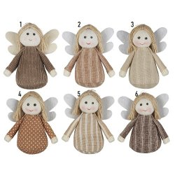 Ib Laursen Engel stende 6 ass My Nostalgic Christmas 5 cm. hj - 1 stk.