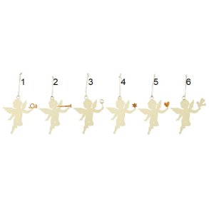 Ib Laursen - Engel til ophng 6 varianter My Nostalgic Christmas - 1 stk.