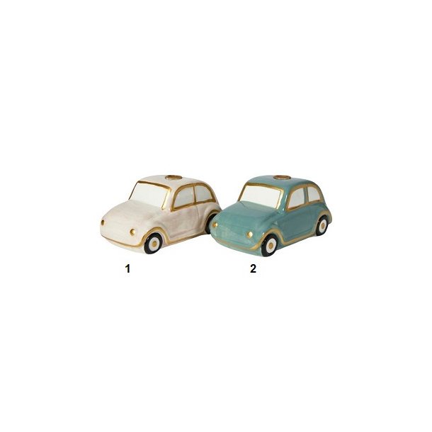 Speedtsberg lysestage Figur Bil til kertelys 2ass 11X6,4X6CM Keramik