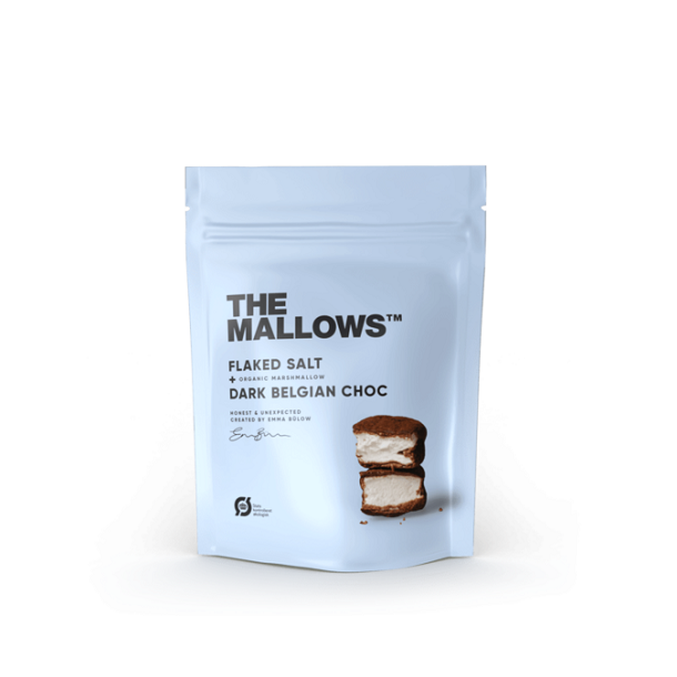 The Mallows  � SKUMFIDUSER MED M�RK CHOKOLADE &amp; SALT 90G