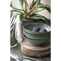 Ib Laursen Fad/tallerken akacietr 20 cm 