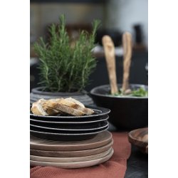 Ib Laursen Fad/tallerken akacietr 25 cm 