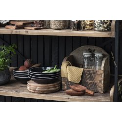 Ib Laursen Fad/tallerken akacietr 25 cm 