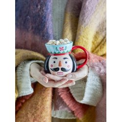 Bloomingville - Feast Krus, Lysebl, Stentj, 1 stk.,