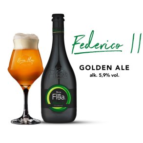 Flea - Federico II - Golden Ale 5,9% - 0,33cl Gr�n