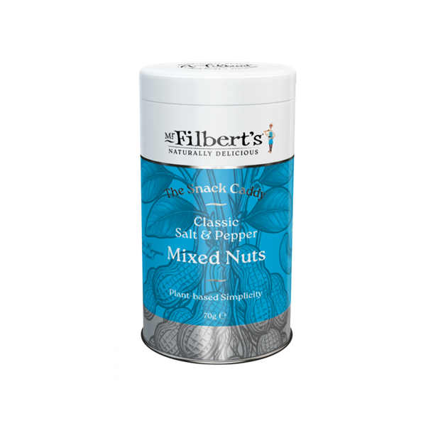 Filberts Classic Salt &amp; Pepper Mixed Nuts 70g