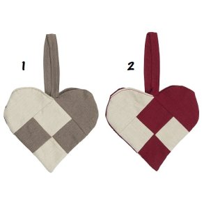 Ib Laursen Flethjerte My Nostalgic Christmas 2 varianter 25 cm 1 stk.