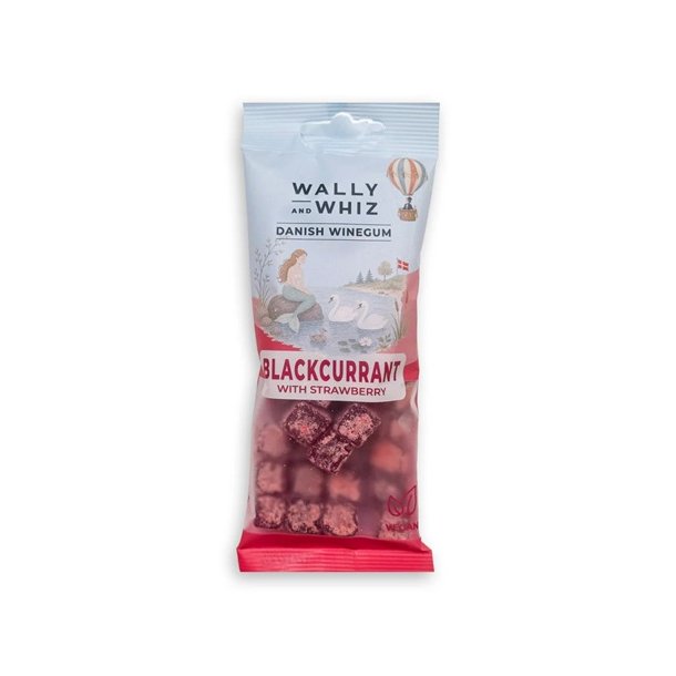 Wally and Whiz Solb�r med jordb�r - Havfrue pose  - 56g