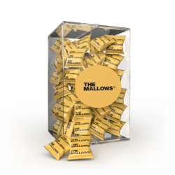 The Mallows -SALTED CARAMEL FLOWPACKS  SKUMFIDUS MED CARAMEL 1 STK. 5g