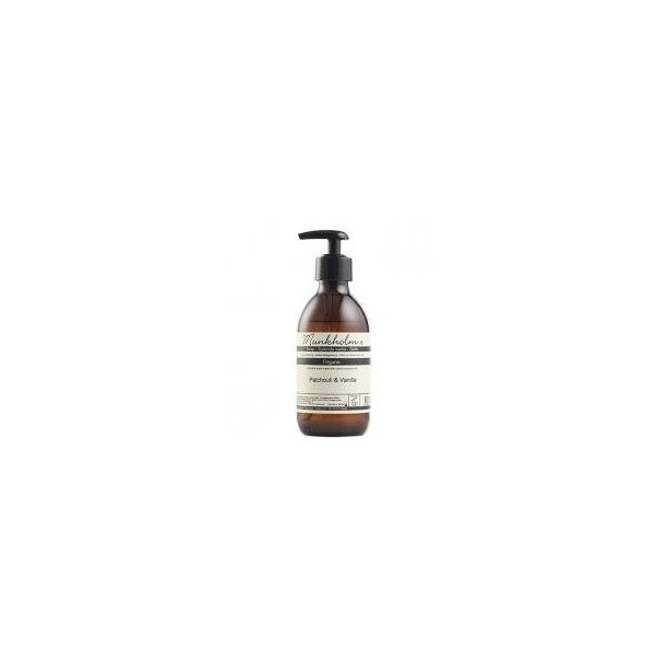 Munkholm organic flydende sbe, patchouli &amp; vanille 250ml.