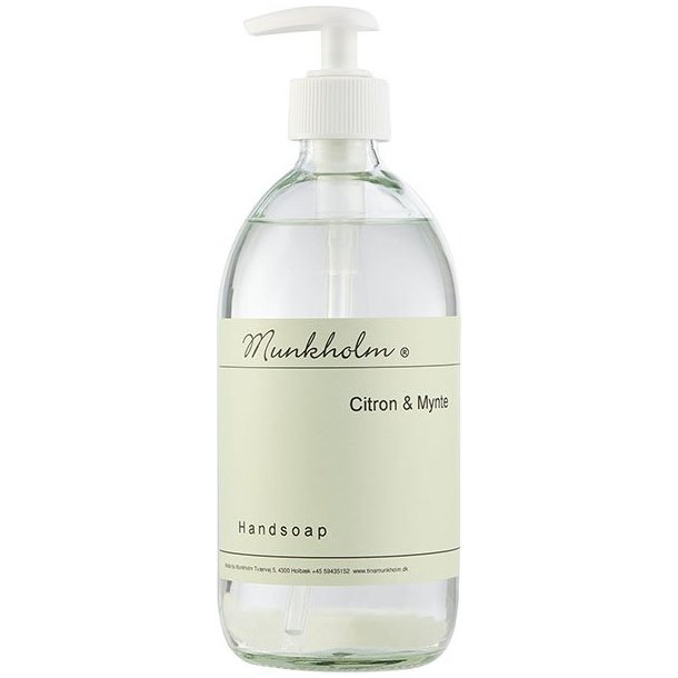 Munkholm - flydende sbe 500ml - Citron og pebermynte