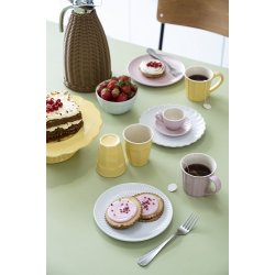 Ib Laursen Frokosttallerken Mynte Pure White
