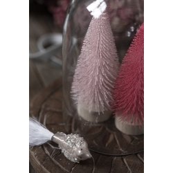 Ib Laursen Fugl med fjer og clips 3 ass farver, 1 stk.