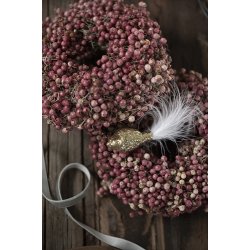 Ib Laursen Fugl med fjer og clips 3 ass farver, 1 stk.