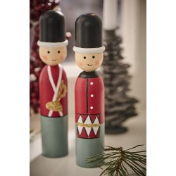 Ib Laursen - Garder med tromme stende 15 cm.