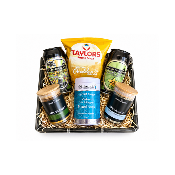 Gave til fars dag - �l, krydderier til grillen og snacks