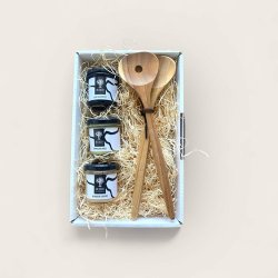 Gaveske med lkkerier til kkkenet