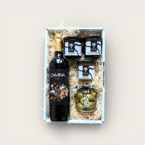 Gavekasse med tilbeh�r til din tapas