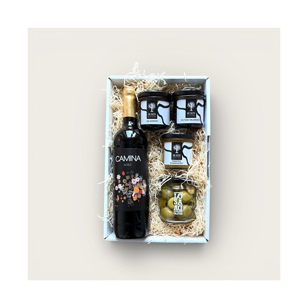 Gavekasse med tilbeh�r til din tapas