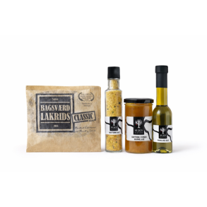 Gavekurv med Hr. Skov og Bagsv�rd Lakrids 