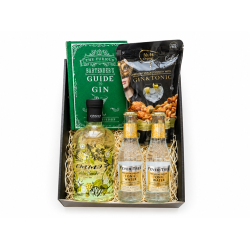 Gave�ske til FAR med ginbog, gin, tonic og n�dder