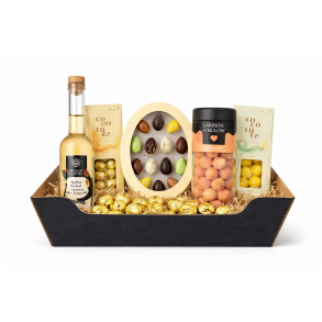 Gavekurv med snaps og p�skel�kkerier