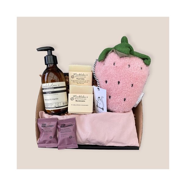 Gavekurv m. velvre og hygge til mor og barn