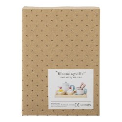 Bloomingville Mini - Gentrim Legetjsmad, Gr, Krydsfine