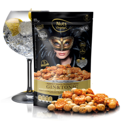 Gave med gin, tonic og snacks