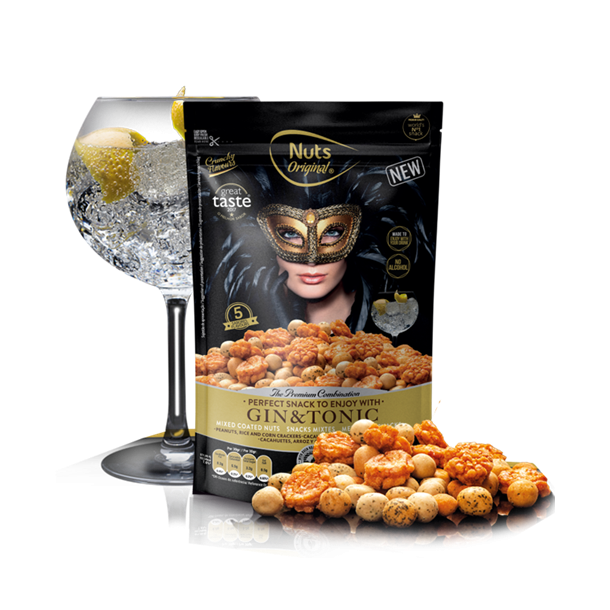Gin og Tonic snack blanding 150g.