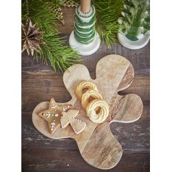 Bloomingville -Ginnie Fad, Natur, FSC 100% Mango (Honningkagemand) 