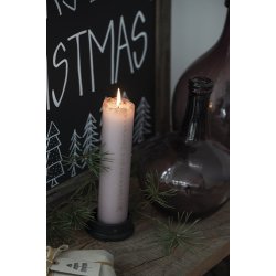 Ib Laursen - Glasballon malva glas 24 cm.