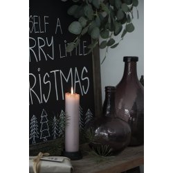 Ib Laursen - Glasballon malva glas 24 cm.