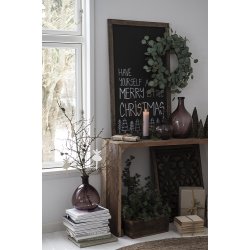 Ib Laursen - Glasballon malva glas 24 cm.