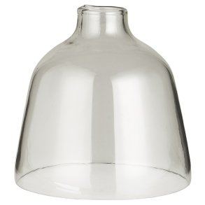 Ib Laursen - Glasklokke Mila med lille bning i toppen mundblst