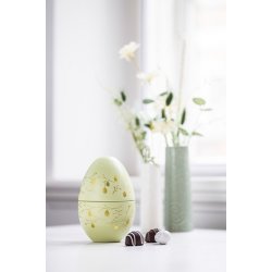 V�rtindegaven til p�ske - med lys, stage, servietter, krus og chokolade