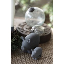 Ib Laursen Gris polyresin 6,5 cm lang