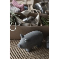 Ib Laursen Gris polyresin 6,5 cm lang