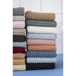 Ib Laursen - Grydelap Mynte coral almond strikket 1 stk.