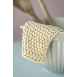 Ib Laursen - Grydelap Mynte Lemonade strikket 1 stk.