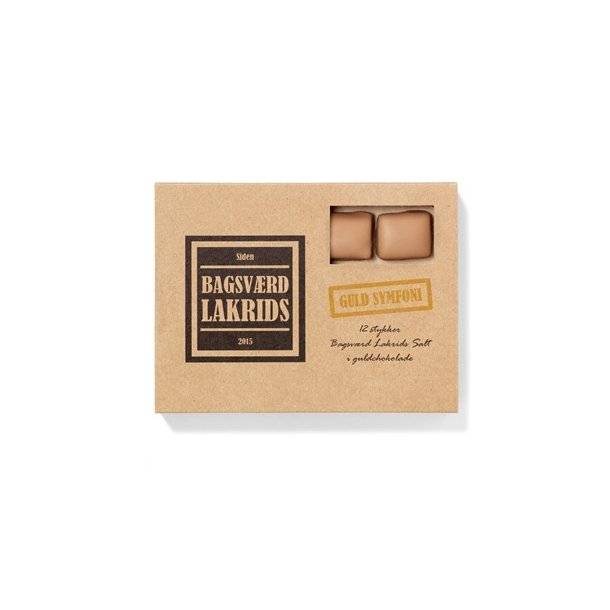 Bagsvrd Lakrids - Symfoni ske guld 125g