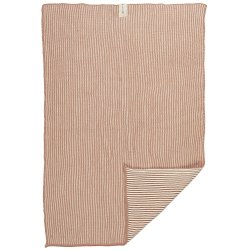 Ib Laursen Hndklde ALTUM strikket rd/brun 40x60 cm