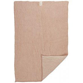 Ib Laursen Hndklde ALTUM strikket rd/brun 40x60 cm