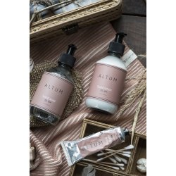 Ib Laursen Hndklde ALTUM strikket rd/brun 40x60 cm