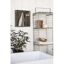 Ib Laursen Hndklde Mynte strikket Latte 40x60 cm.