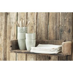 Ib Laursen Hndklde Mynte strikket Latte 40x60 cm.