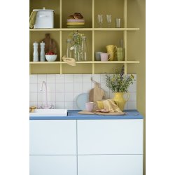 Ib Laursen Hndklde Mynte Lemonade strikket 40x60 cm.