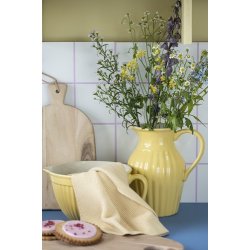 Ib Laursen Hndklde Mynte Lemonade strikket 40x60 cm.