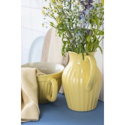 Ib Laursen Hndklde Mynte Lemonade strikket 40x60 cm.