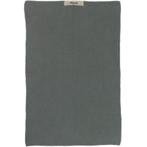 Ib Lauersen Hndklde Mynte mosgrn strikket 40x60 cm.
